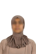 Instant Hijab (Mocha Brown)