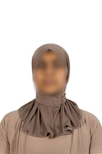 Instant Hijab (Mocha Brown)