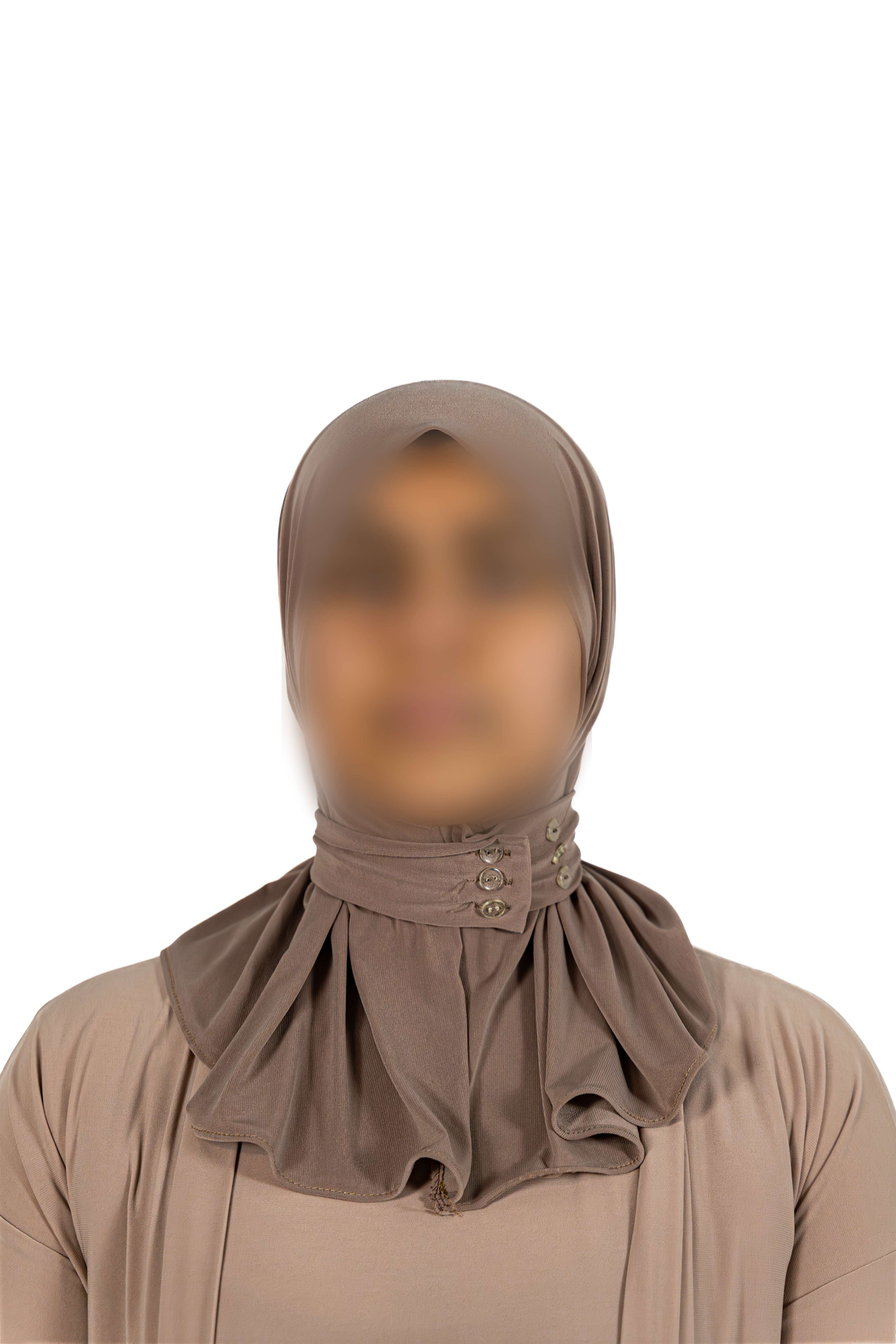 Instant Hijab (Mocha Brown)