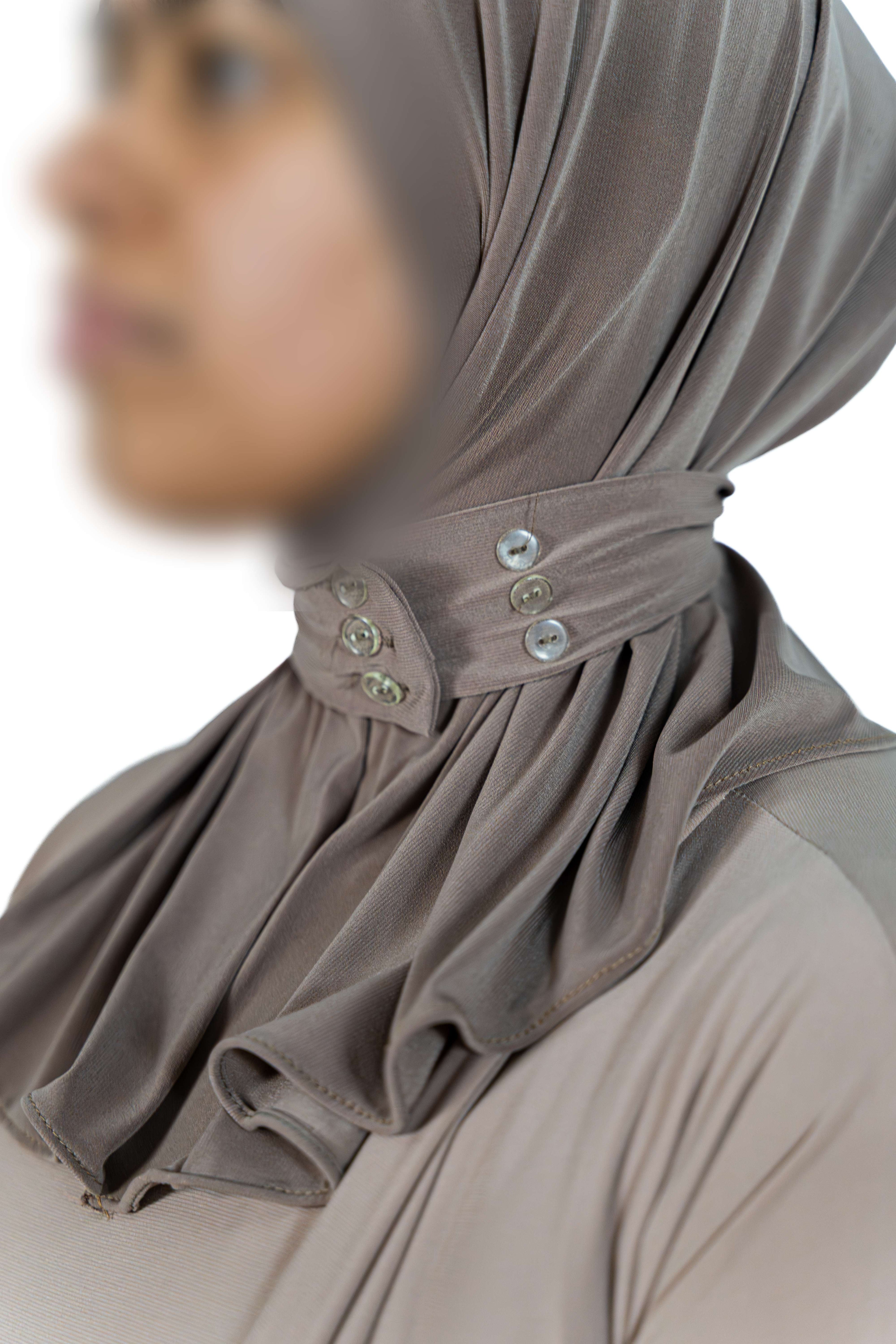 Instant Hijab (Mocha Brown)