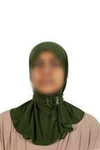 Instant Hijab (Olive Green)