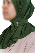 Instant Hijab (Olive Green)