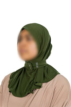 Instant Hijab (Olive Green)