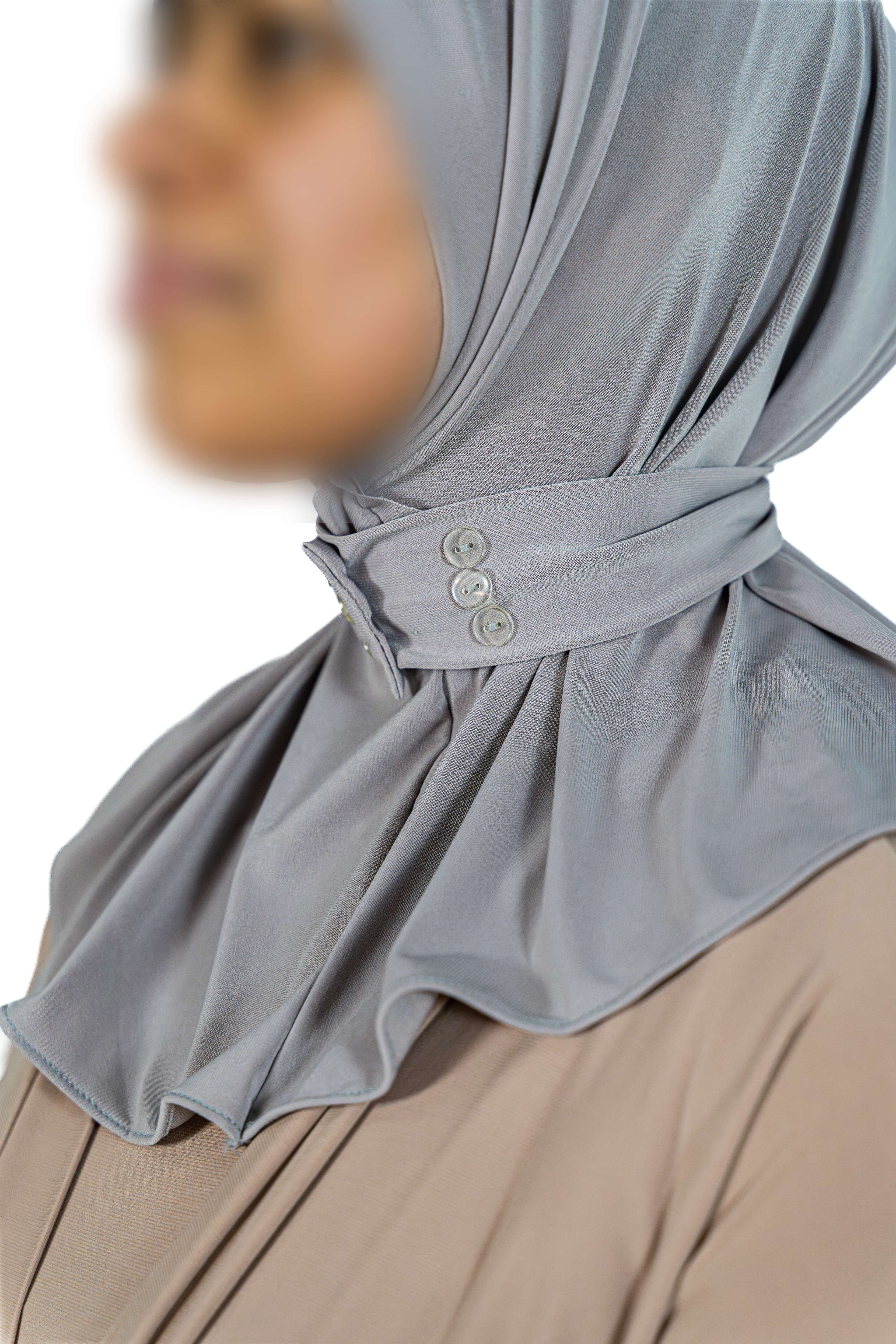 Instant Hijab (Ash Grey)