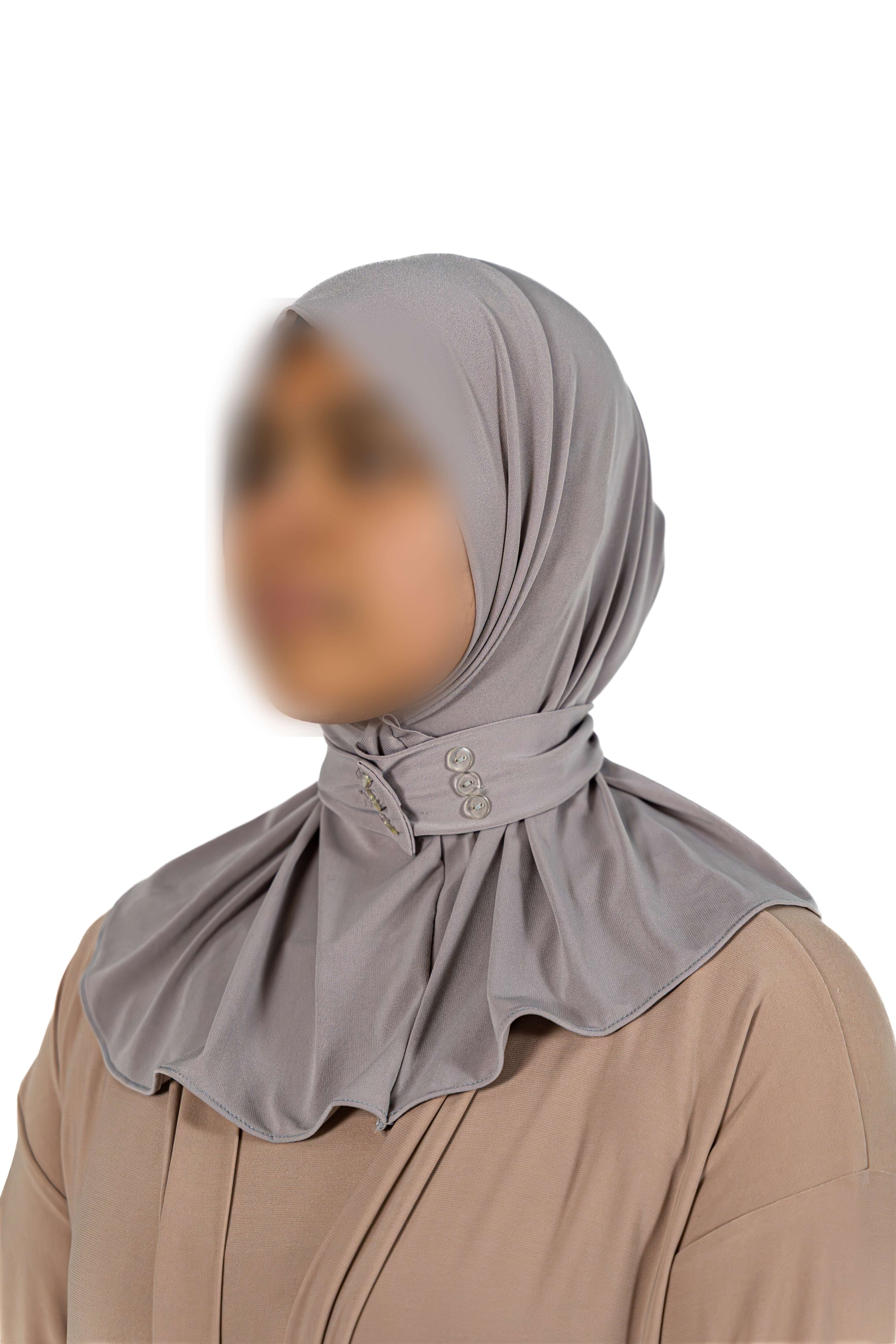 Instant Hijab (Ash Grey)