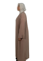 Essentials Abaya (Clay)