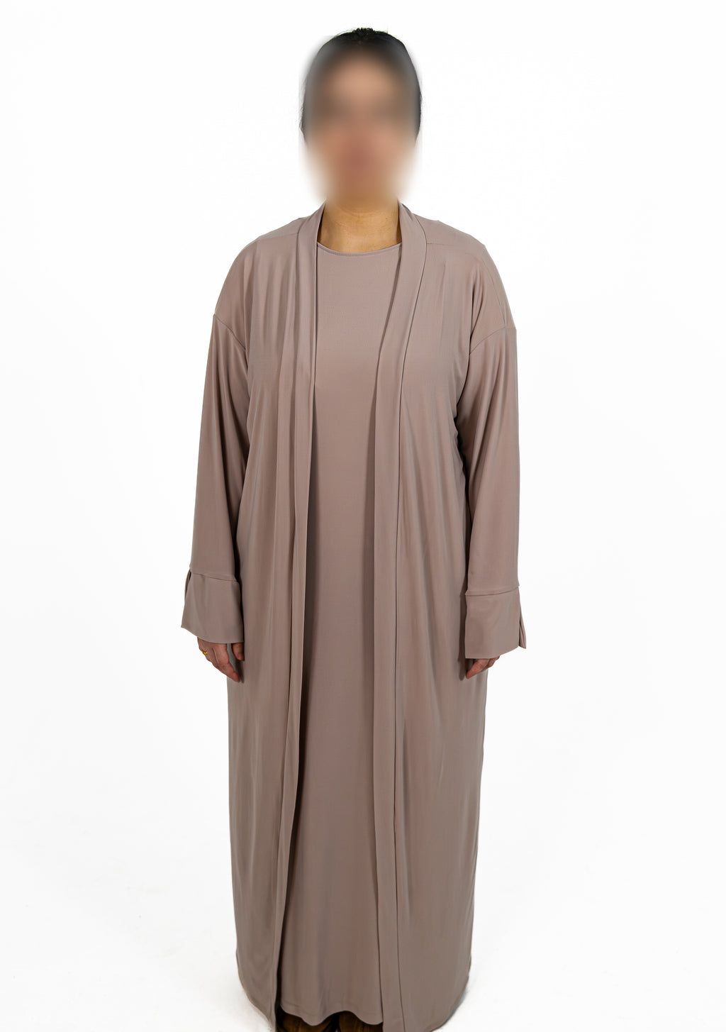 Essentials Abaya (Sandstone)