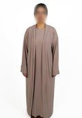Essentials Abaya (Sandstone)