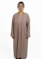 Essentials Abaya (Sandstone)