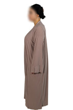 Essentials Abaya (Sandstone)