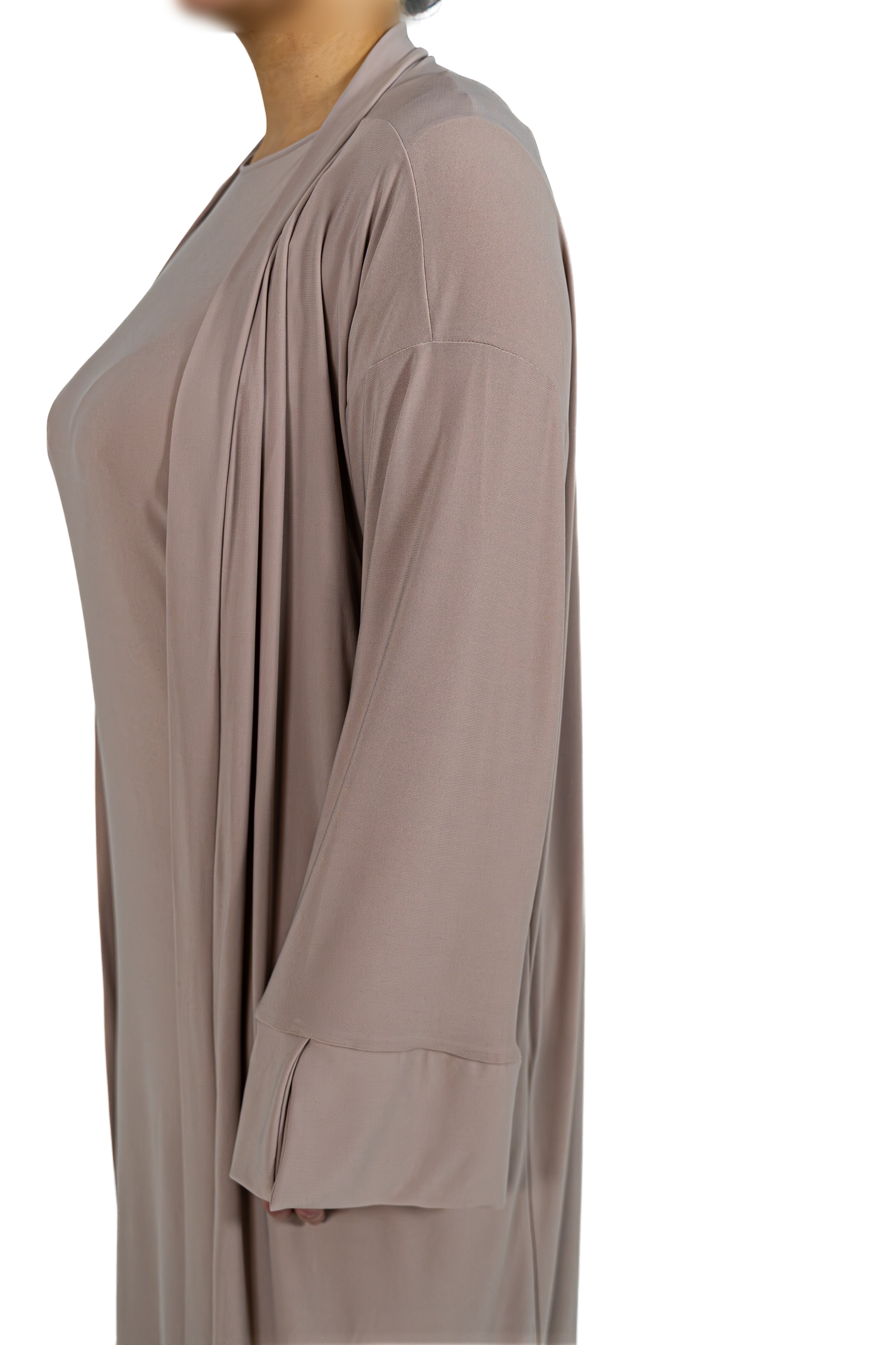 Essentials Abaya (Sandstone)