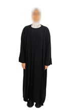 Essentials Abaya (Charcoal Black)