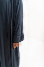 Essentials Abaya (Indigo Gray)