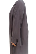 Essentials Abaya (Charcoal Grey)