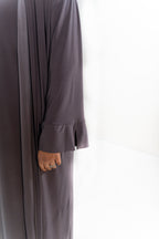Essentials Abaya (Charcoal Grey)