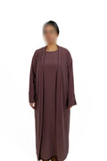 Essentials Abaya (Desert Rose)