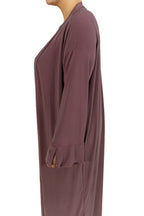 Essentials Abaya (Desert Rose)