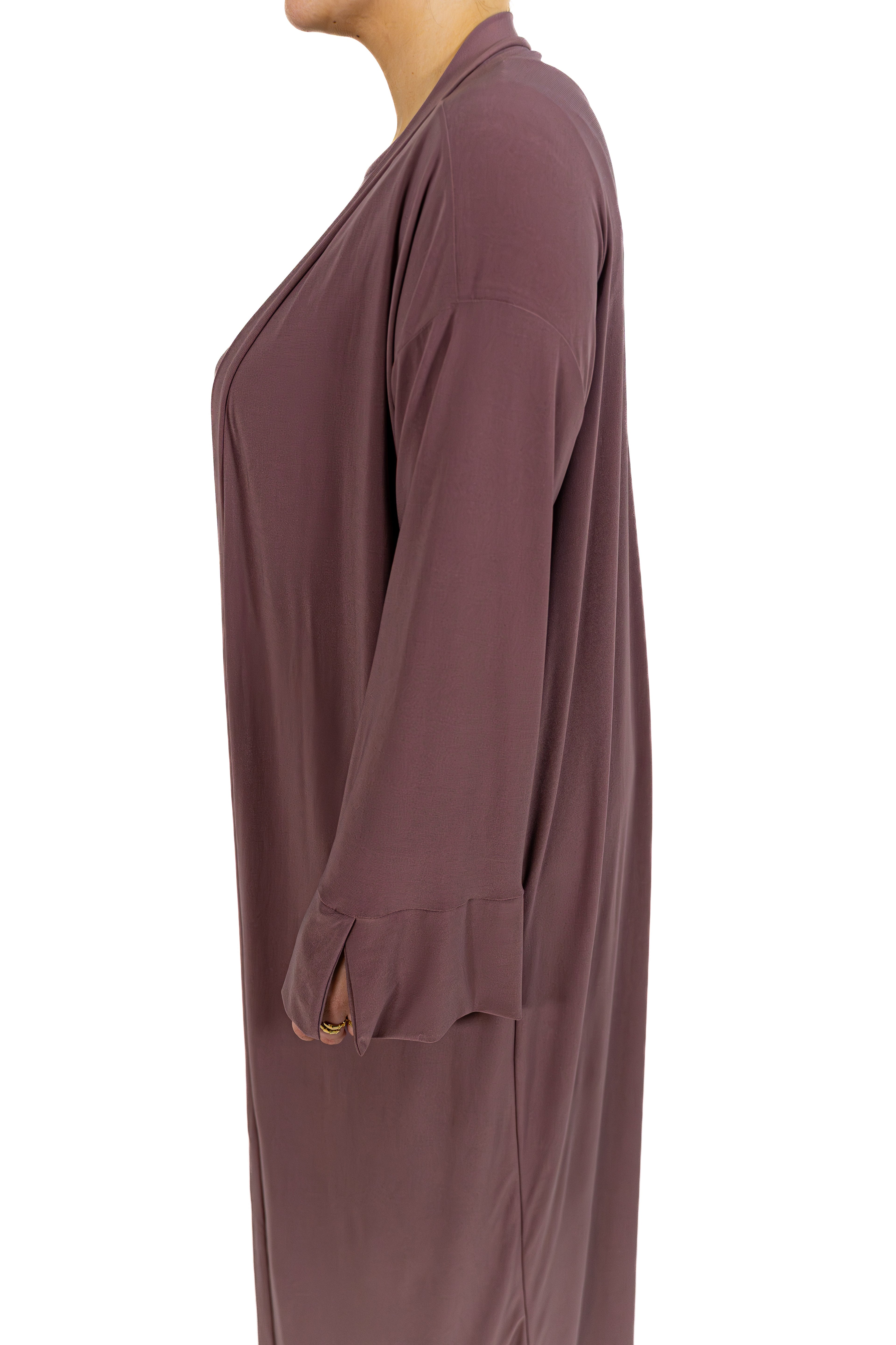 Essentials Abaya (Desert Rose)