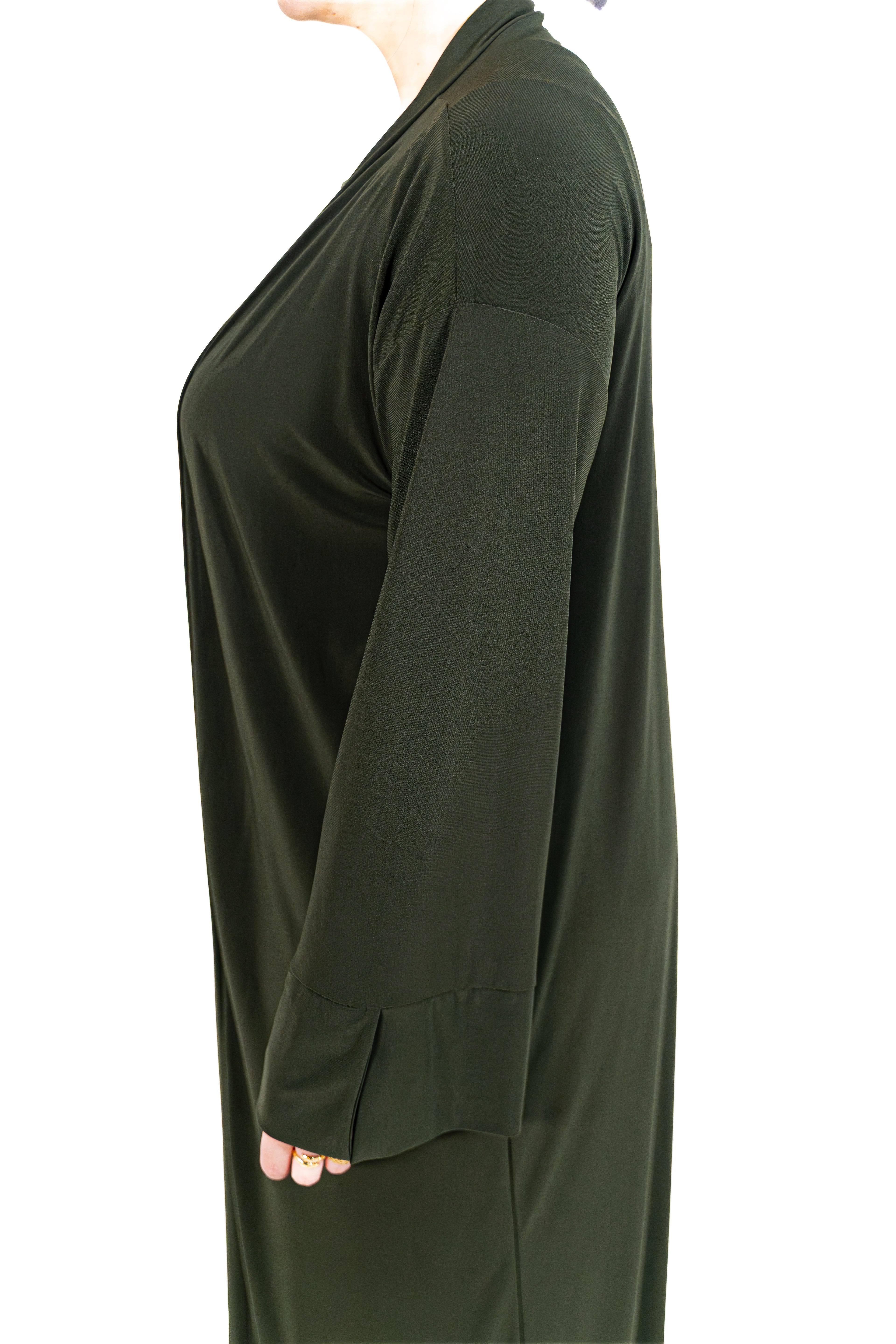 Essentials Abaya (Olive Green)