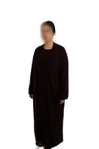 Essentials Abaya (Charcoal Black)