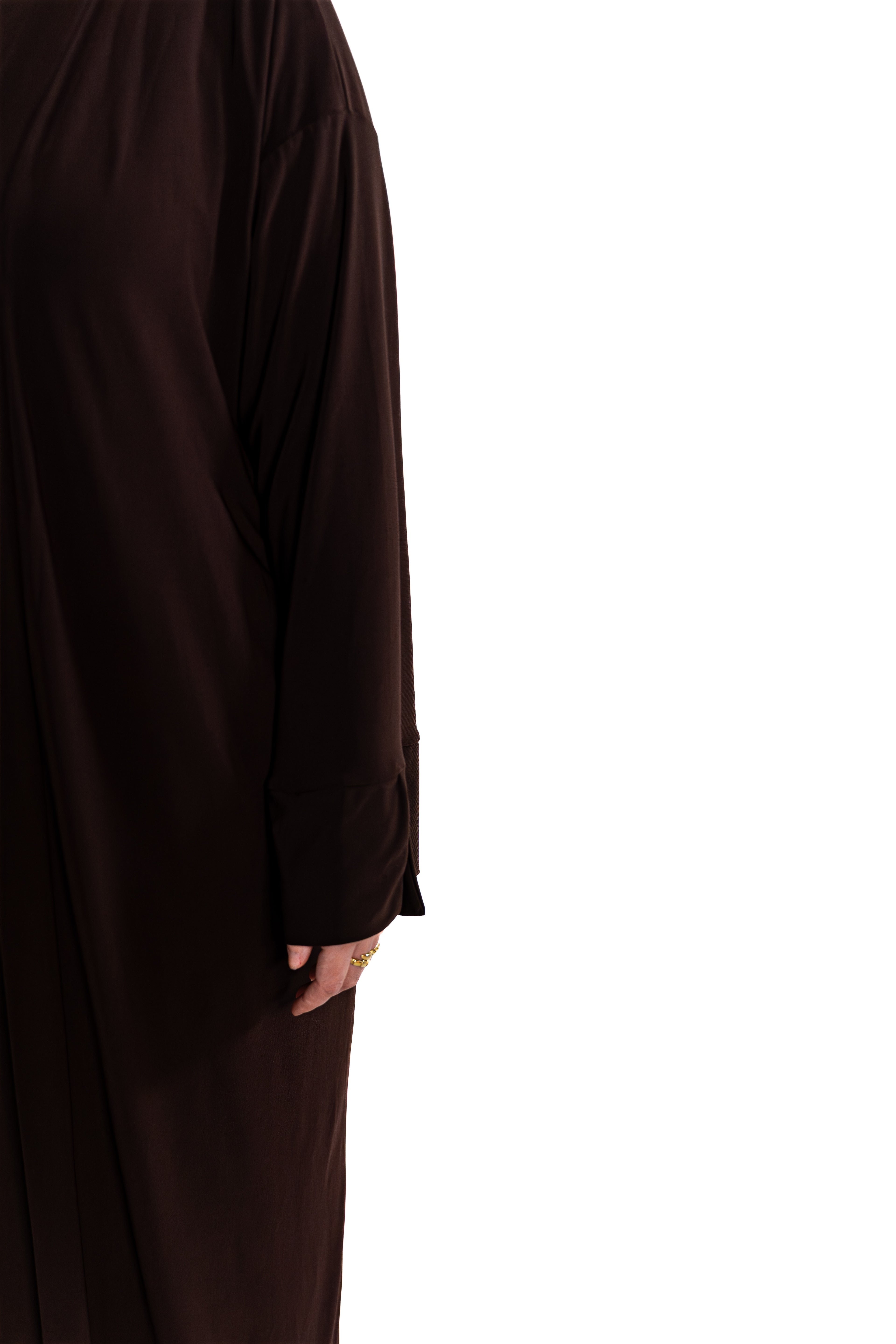 Essentials Abaya (Charcoal Black)