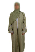 Dubai Abaya (Olive Green)