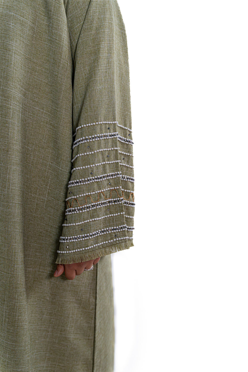 Dubai Abaya (Olive Green)