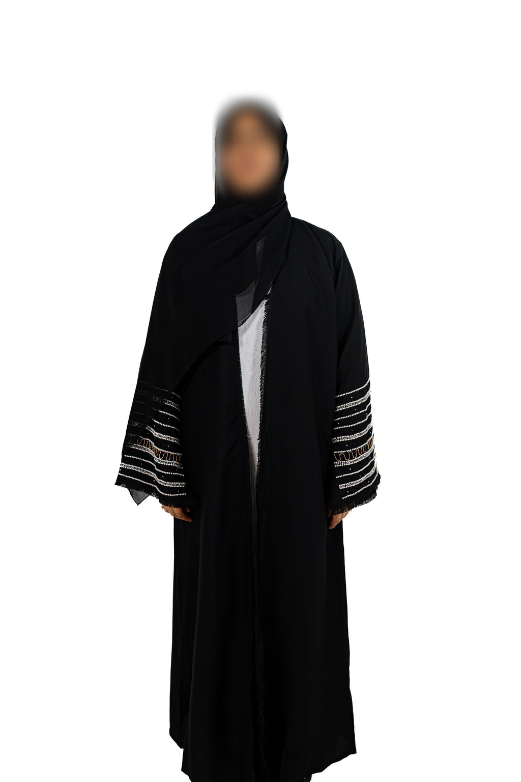 Dubai Abaya (Charcoal Black)