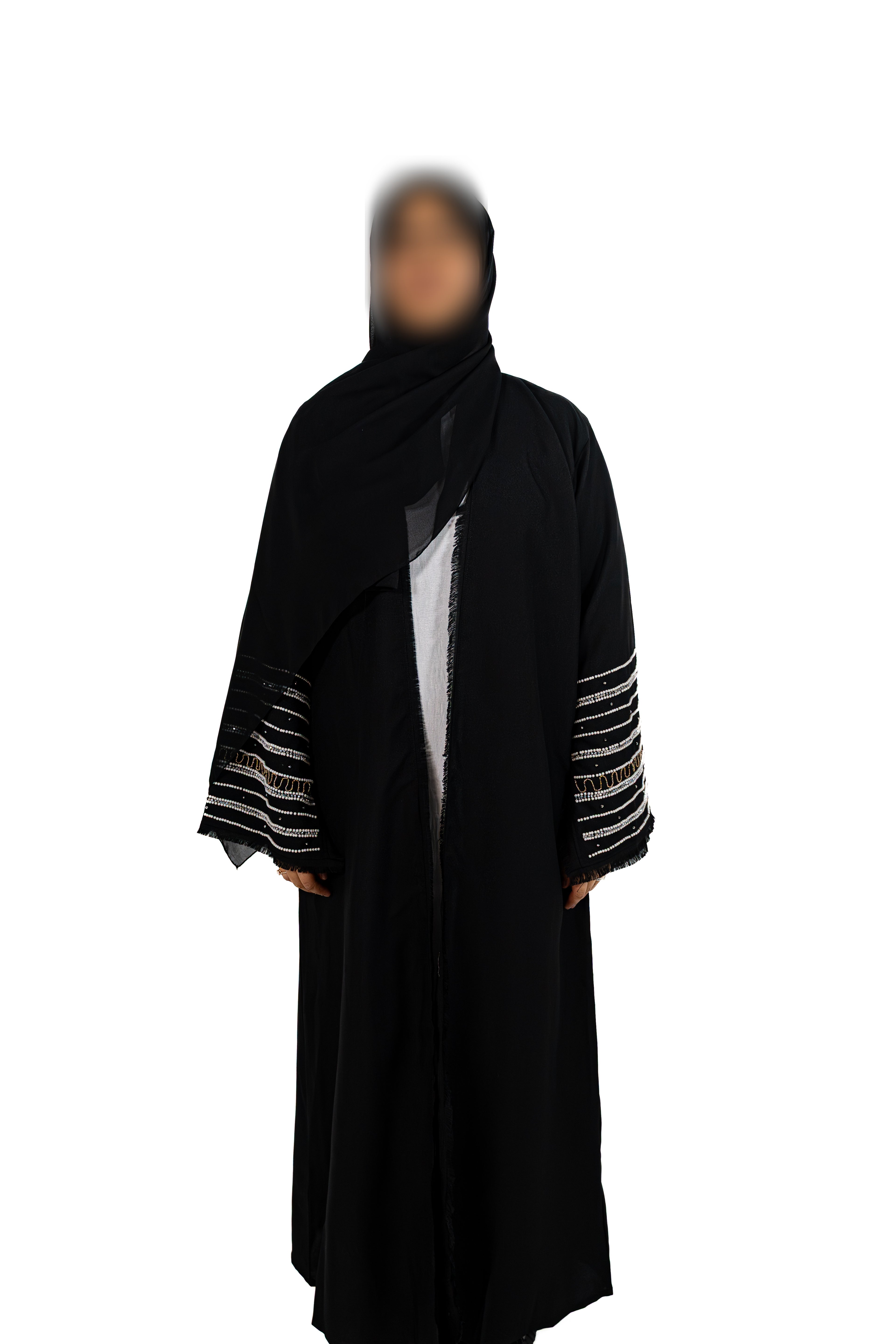 Dubai Abaya (Charcoal Black)