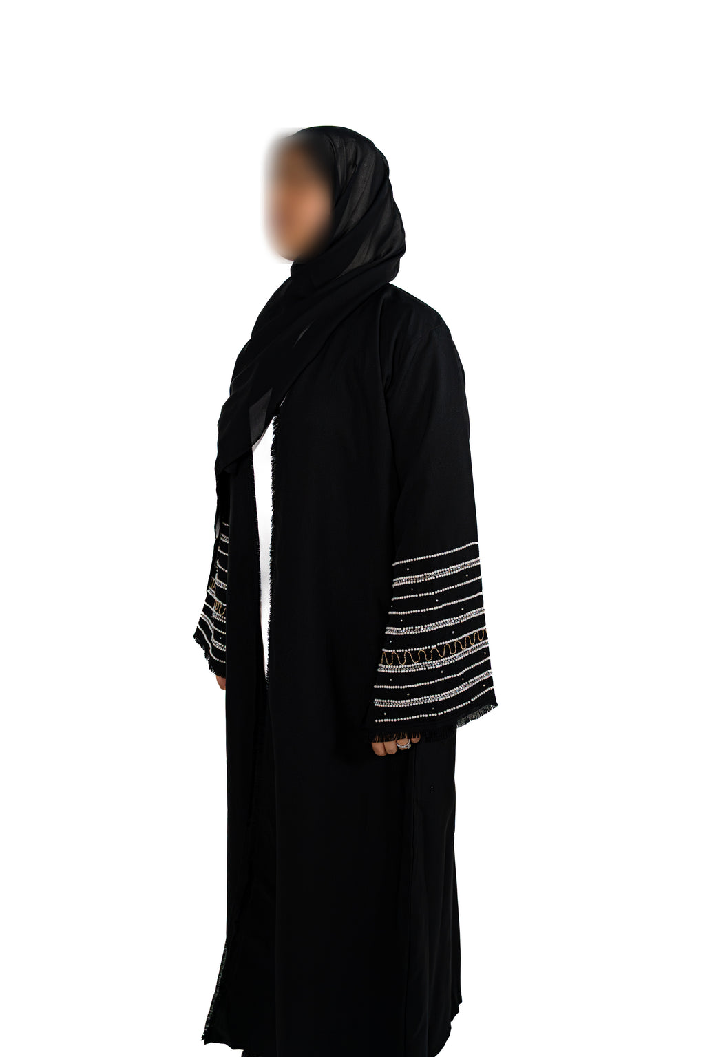 Dubai Abaya (Charcoal Black)