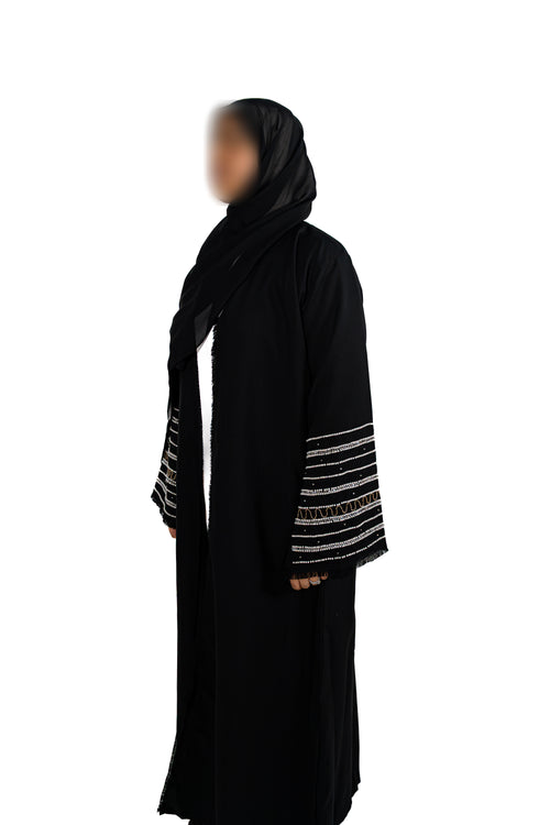 Dubai Abaya (Charcoal Black)