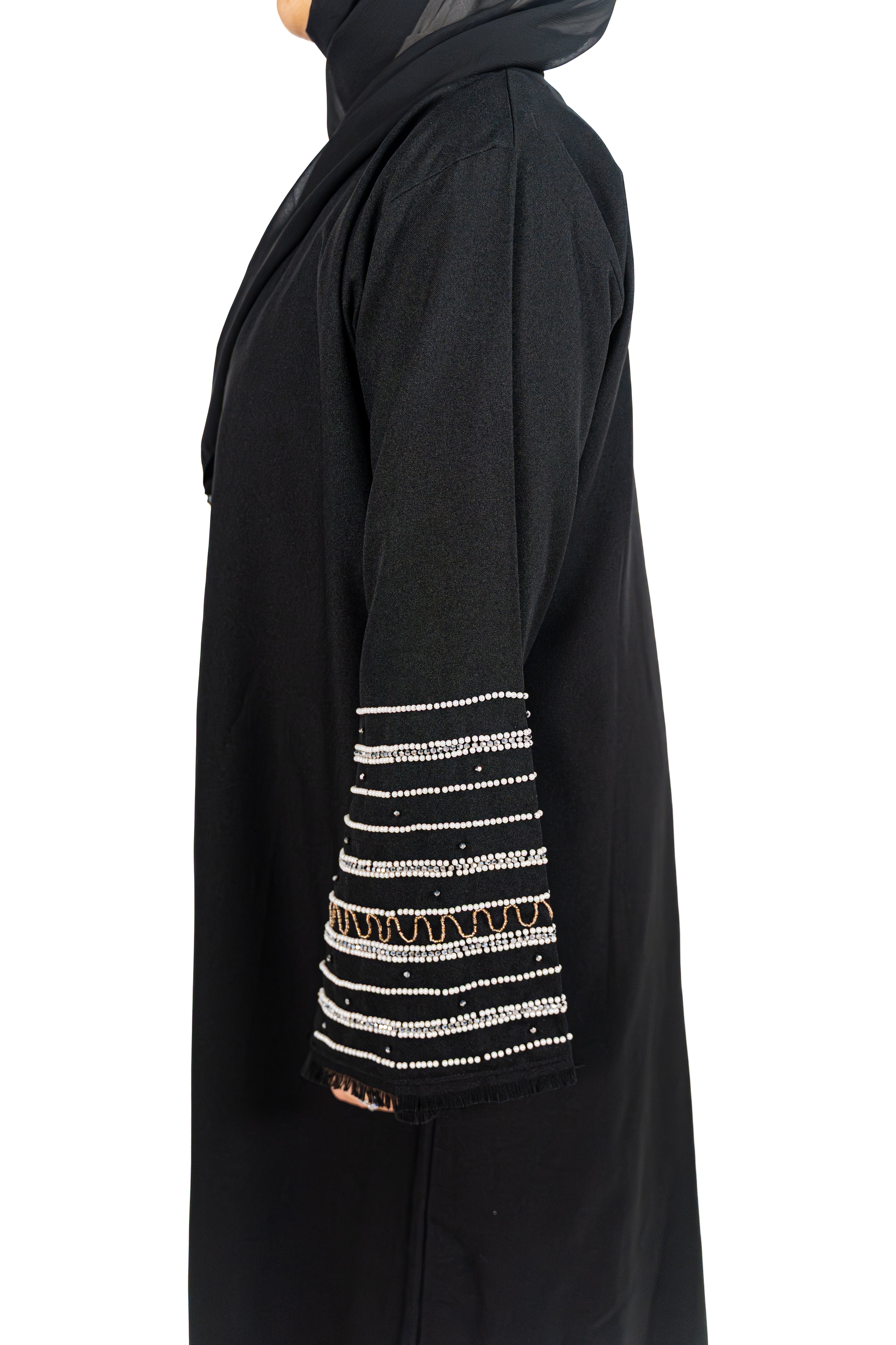 Dubai Abaya (Charcoal Black)