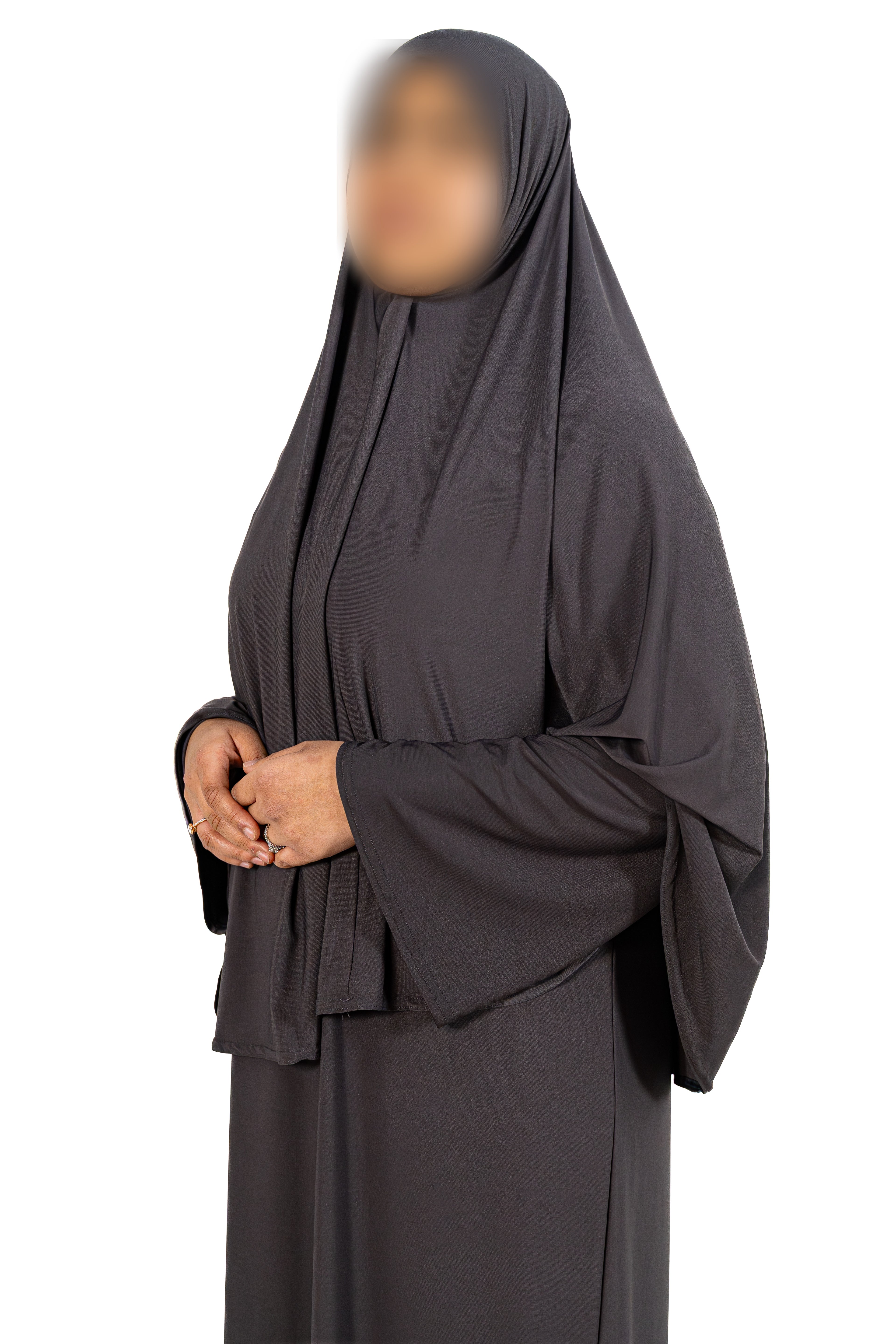 Khimar (Charcoal Grey)