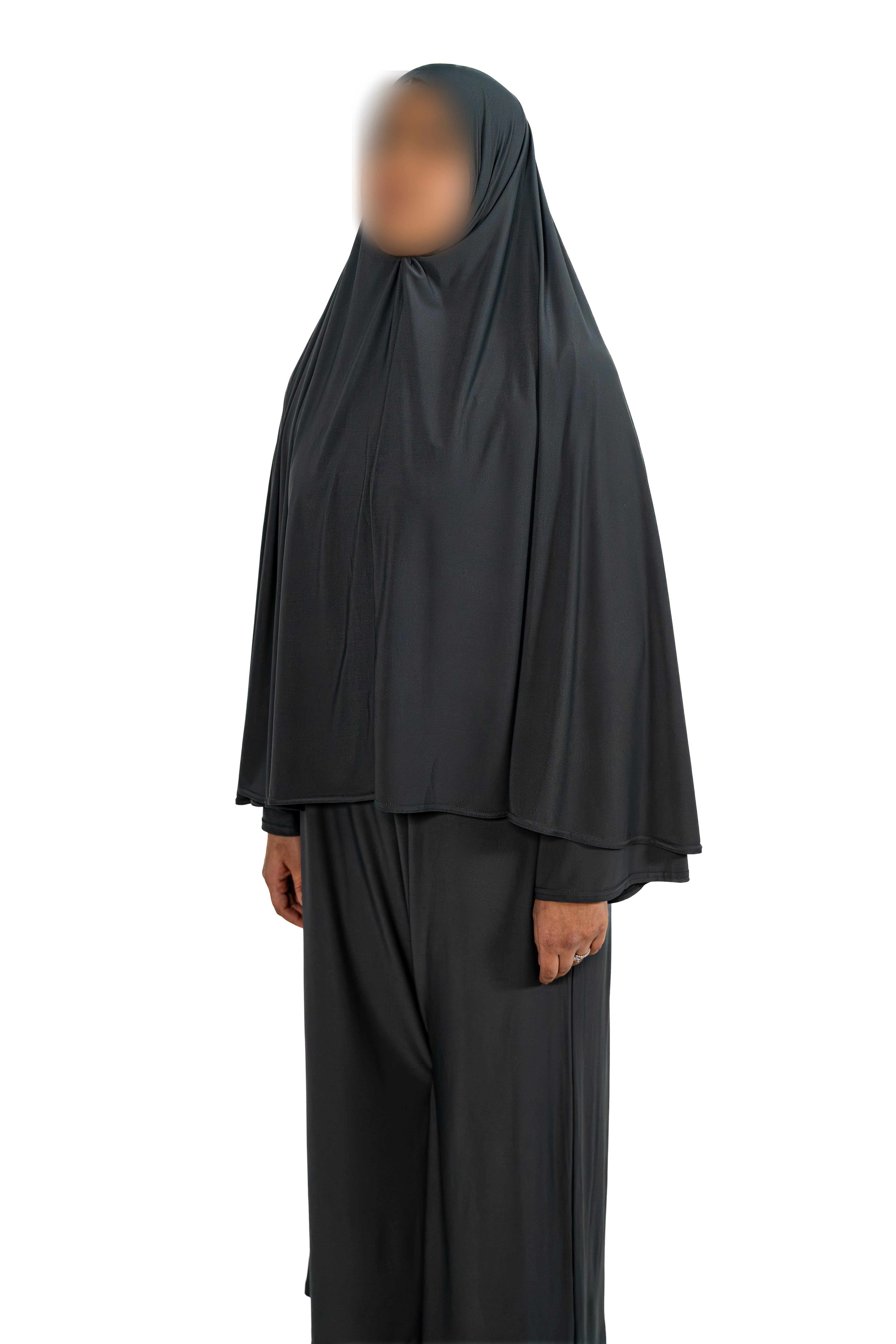 Khimar (Charcoal Grey)