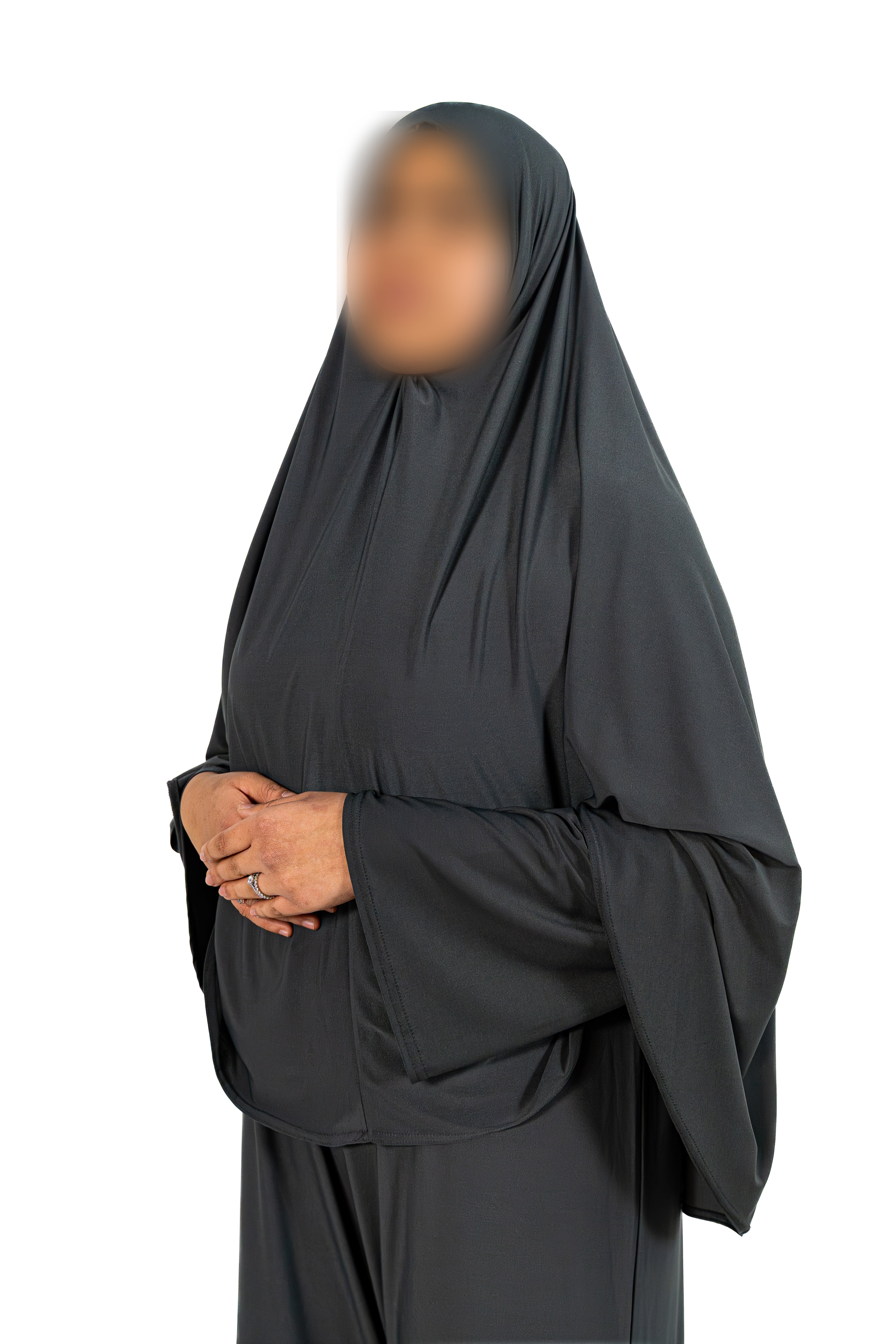 Khimar (Charcoal Grey)